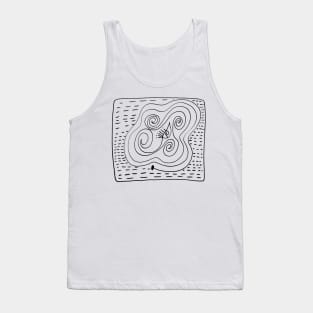 The painting of a maze Tank Top